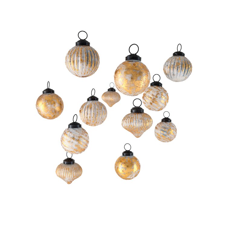 Serene Spaces Living Glass Ball Ornament | Wayfair